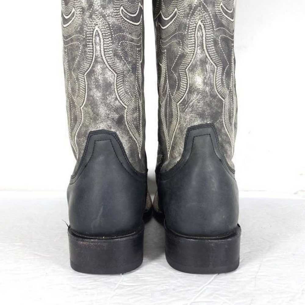Stetson Women's US7B Black Gray Marbeled Leather … - image 9