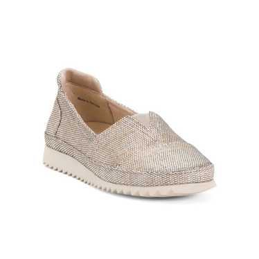 Vaneli Veve Camel Slip On Comfort Flat Shoes Loafe