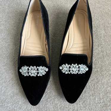 Adrienne Vittadini ‘ PALO’ Embelished Flats Shoes… - image 1