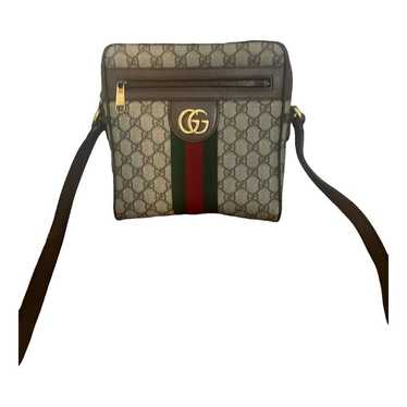 Gucci Gg Marmont Zip Messenger leather crossbody b