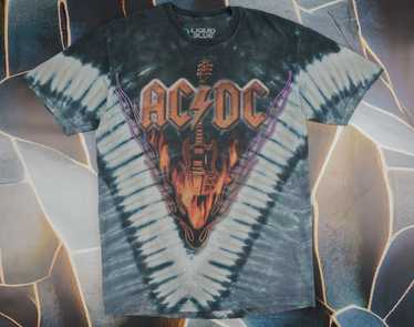 Band Tees × Liquid Blue × Vintage 2010s ACDC Hell… - image 1