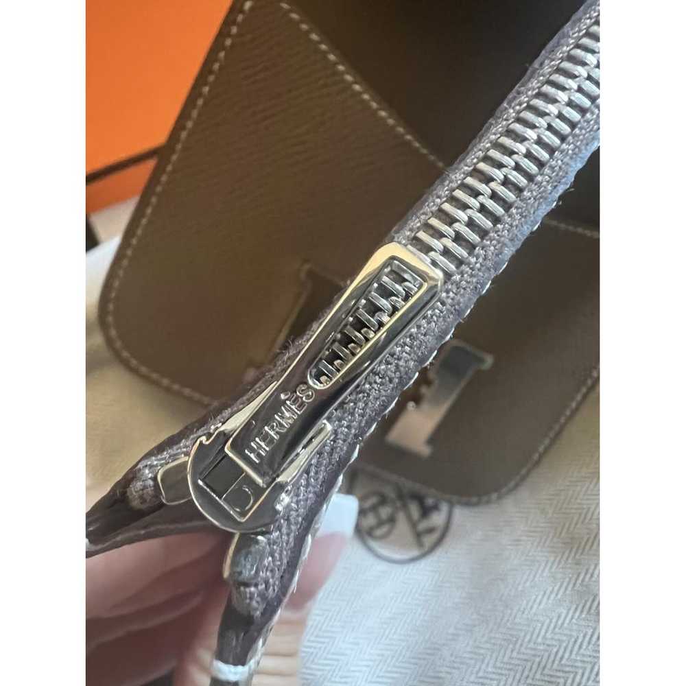 Hermès Constance Slim leather wallet - image 9