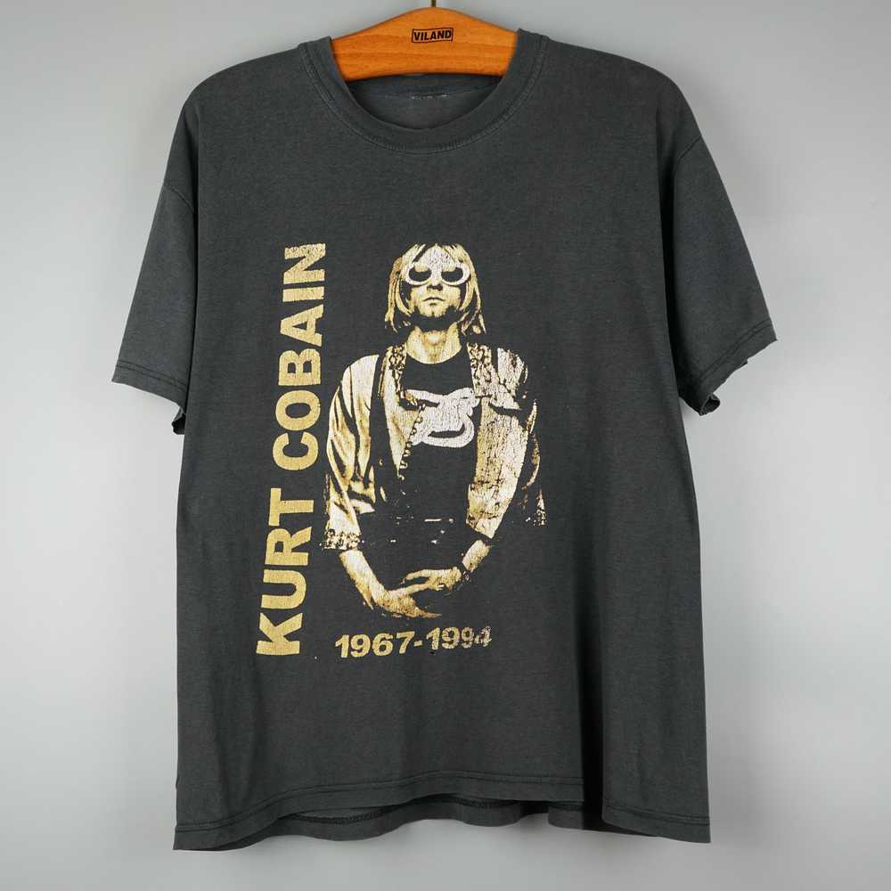 Band Tees × Vintage 1994 Kurt Cobain t-shirt Nirv… - image 1