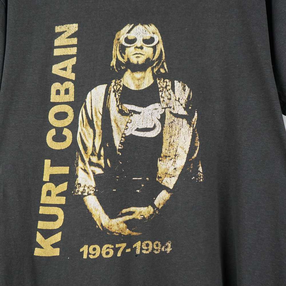 Band Tees × Vintage 1994 Kurt Cobain t-shirt Nirv… - image 2