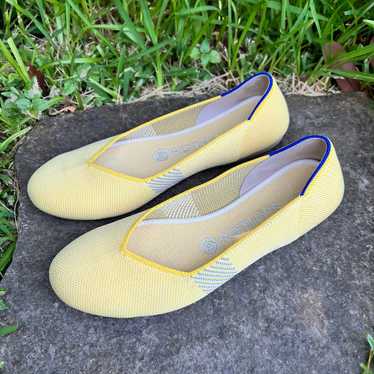 Rothy's The Point Women's Size 8 US Retired Sunshine Flats Slip selling On Shoes