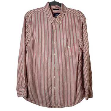 Chaps Chaps Men's Striped Button-Down Shirt Medium