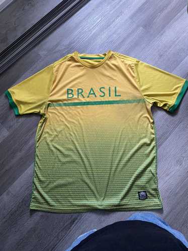 Soccer Jersey × Umbro × Vintage Umbro Brazil socce