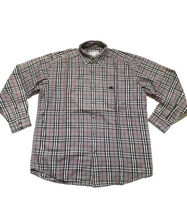 Burberry Vintage Burberrys Checkered Flannel Shirt