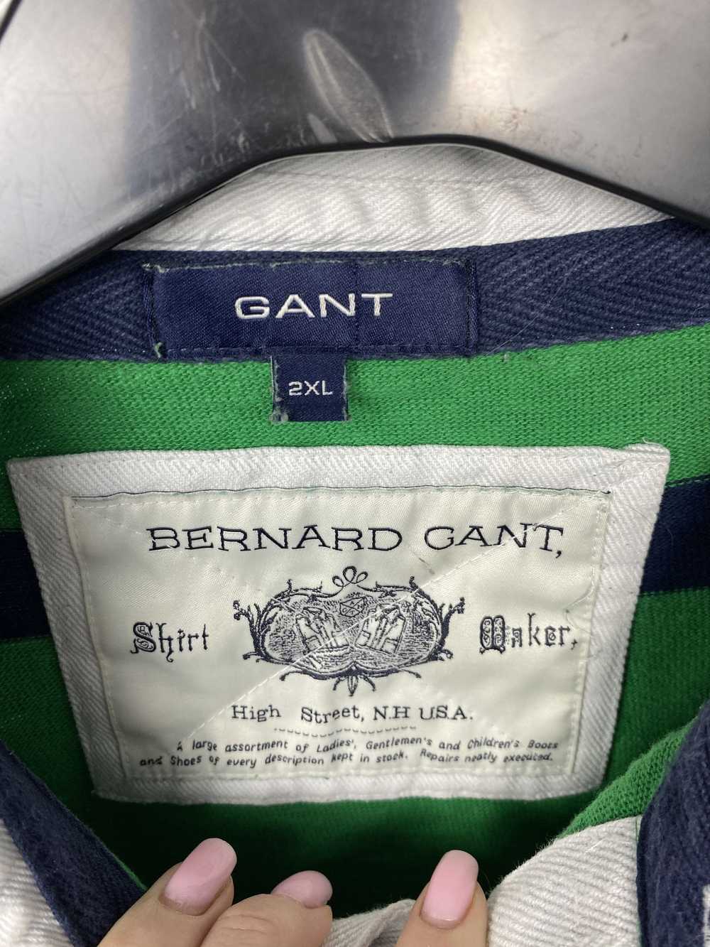 Gant × Streetwear × Vintage Gant Vintage Mens Rug… - image 4