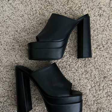 Black Platform Heels - image 1