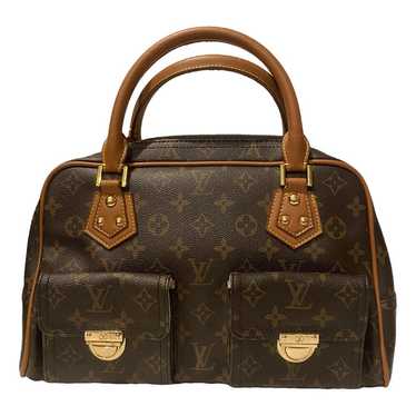 Louis Vuitton Manhattan leather tote