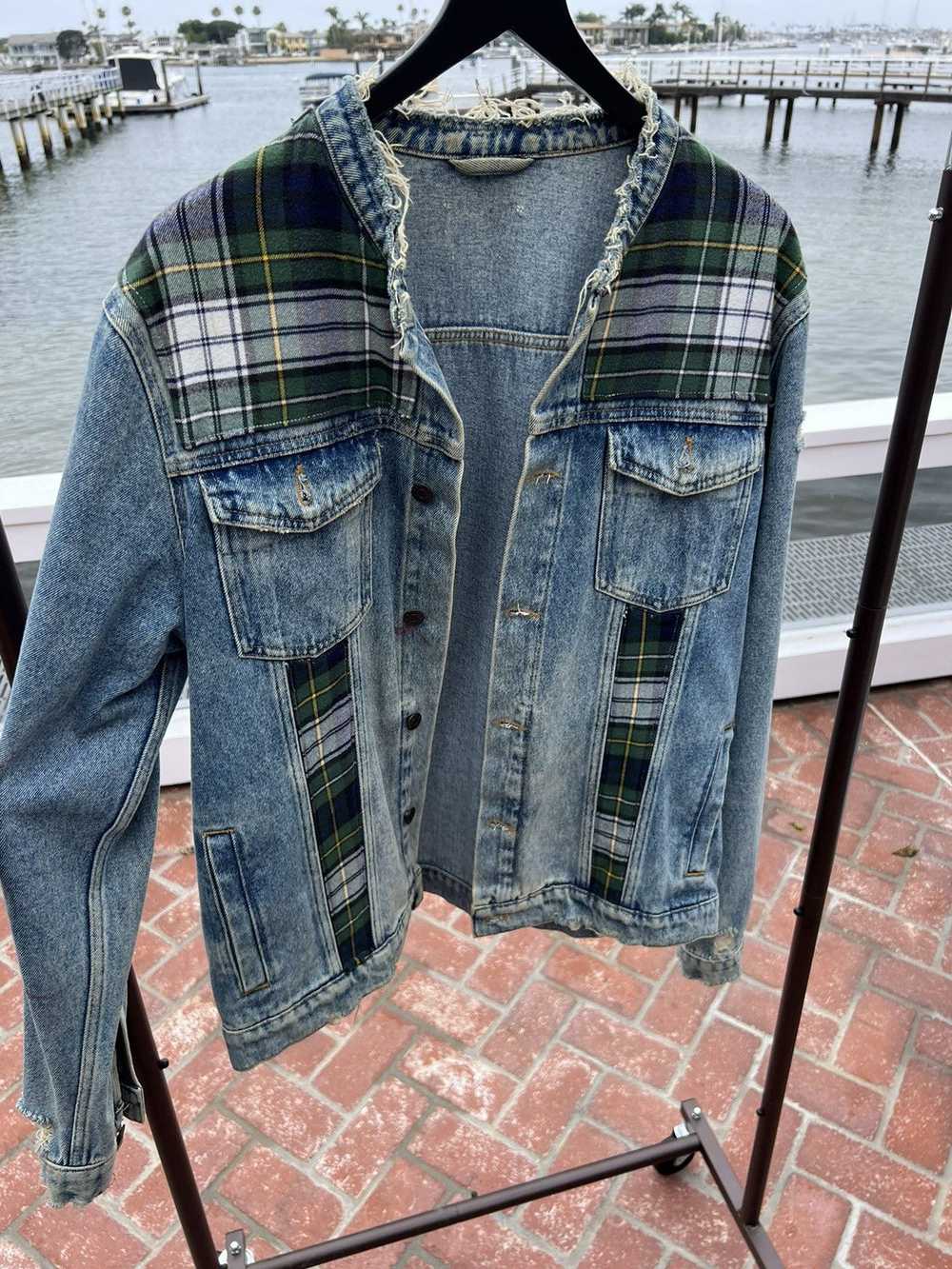 Custom Custom Patchwork Denim Jacket - image 2