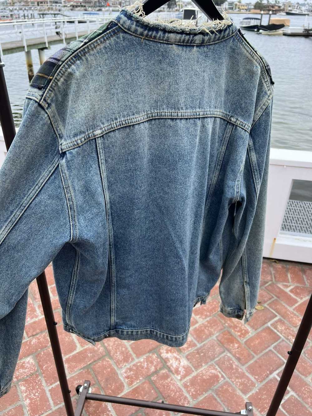 Custom Custom Patchwork Denim Jacket - image 4