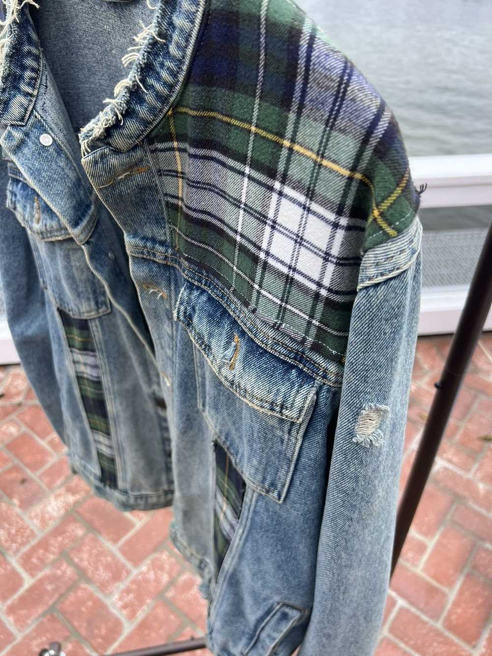 Custom Custom Patchwork Denim Jacket - image 5