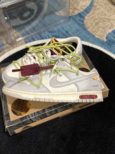Nike × Off-White Nike off white dunk low lot 8