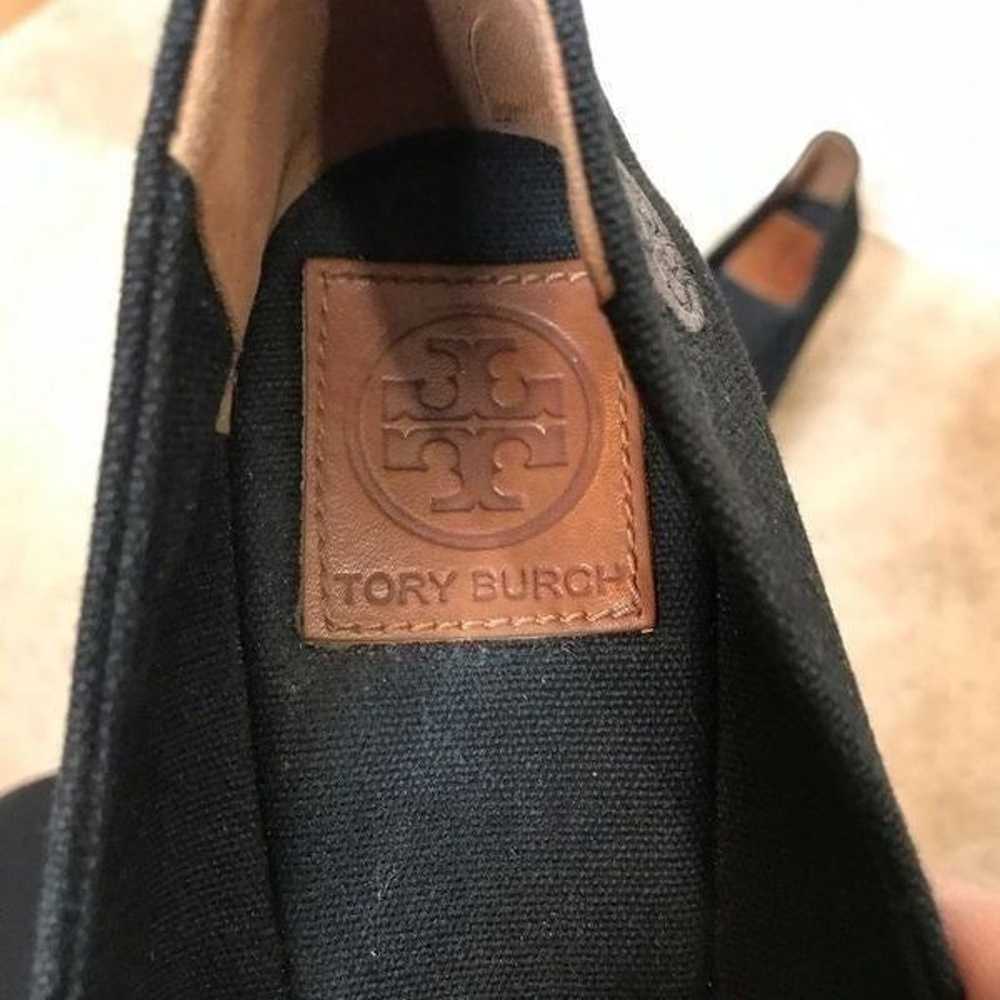 Tory Burch open toe espadrille wedge size 8 - image 6