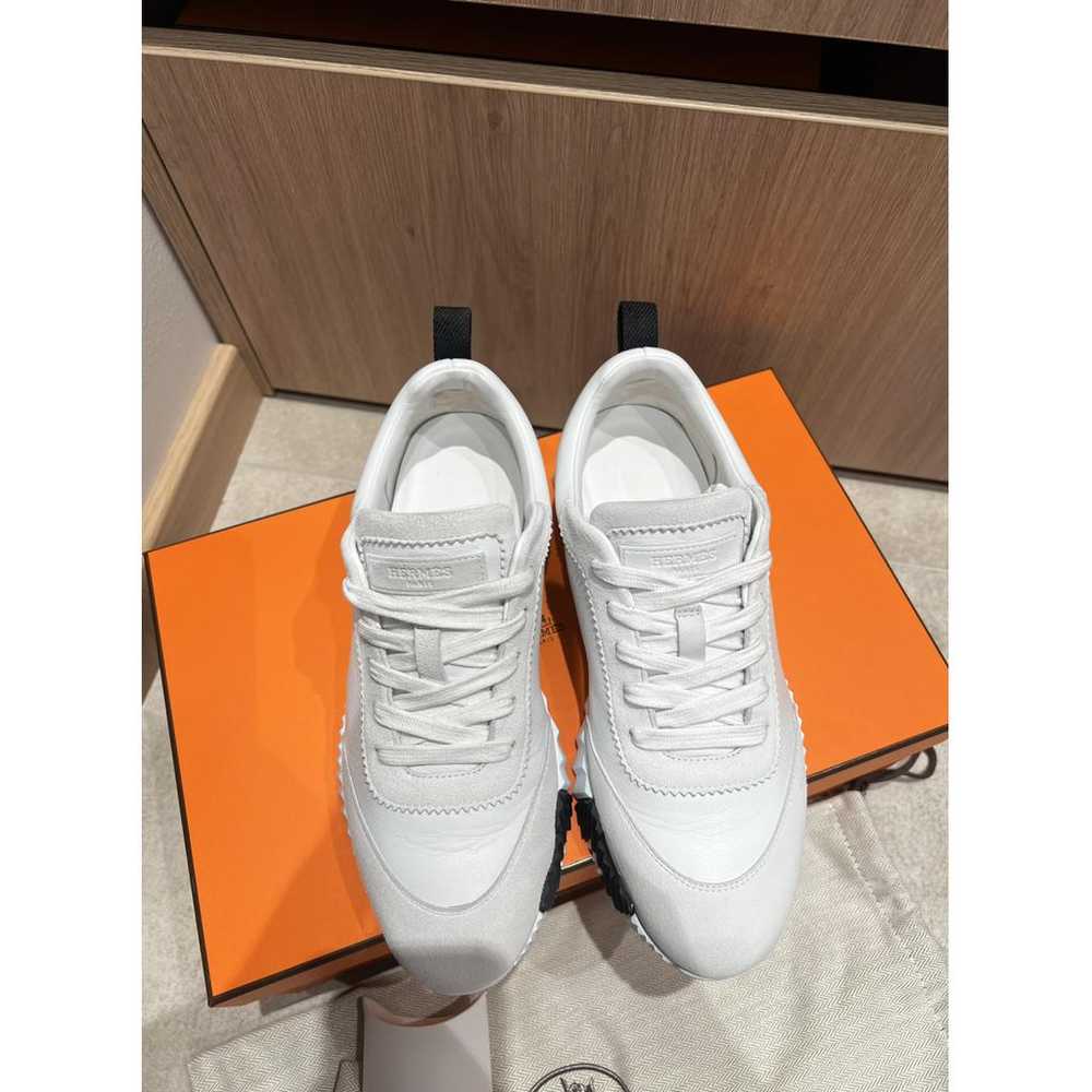 Hermès Bouncing leather trainers - image 2