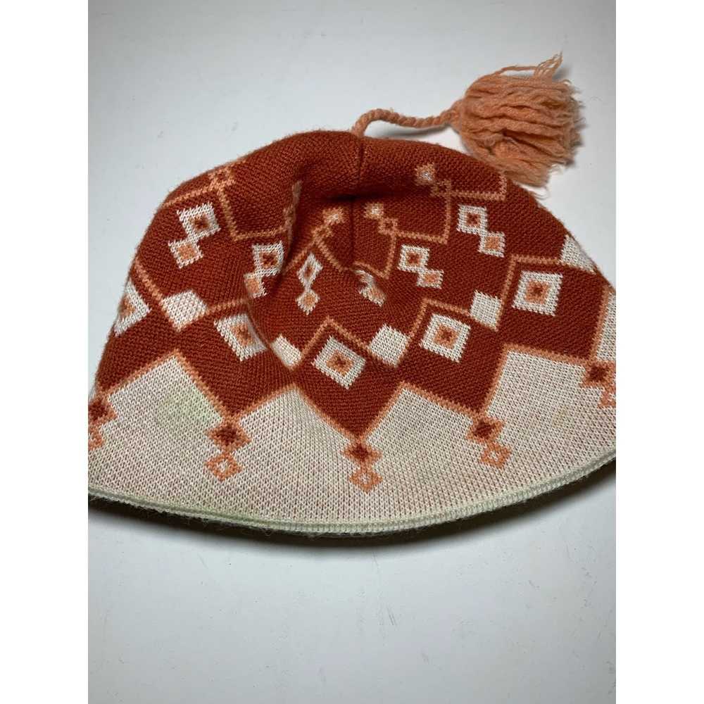 Marmot Marmot wool blend beanie hat with tassel - image 3