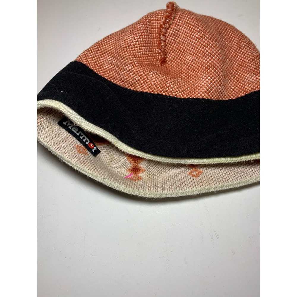 Marmot Marmot wool blend beanie hat with tassel - image 8