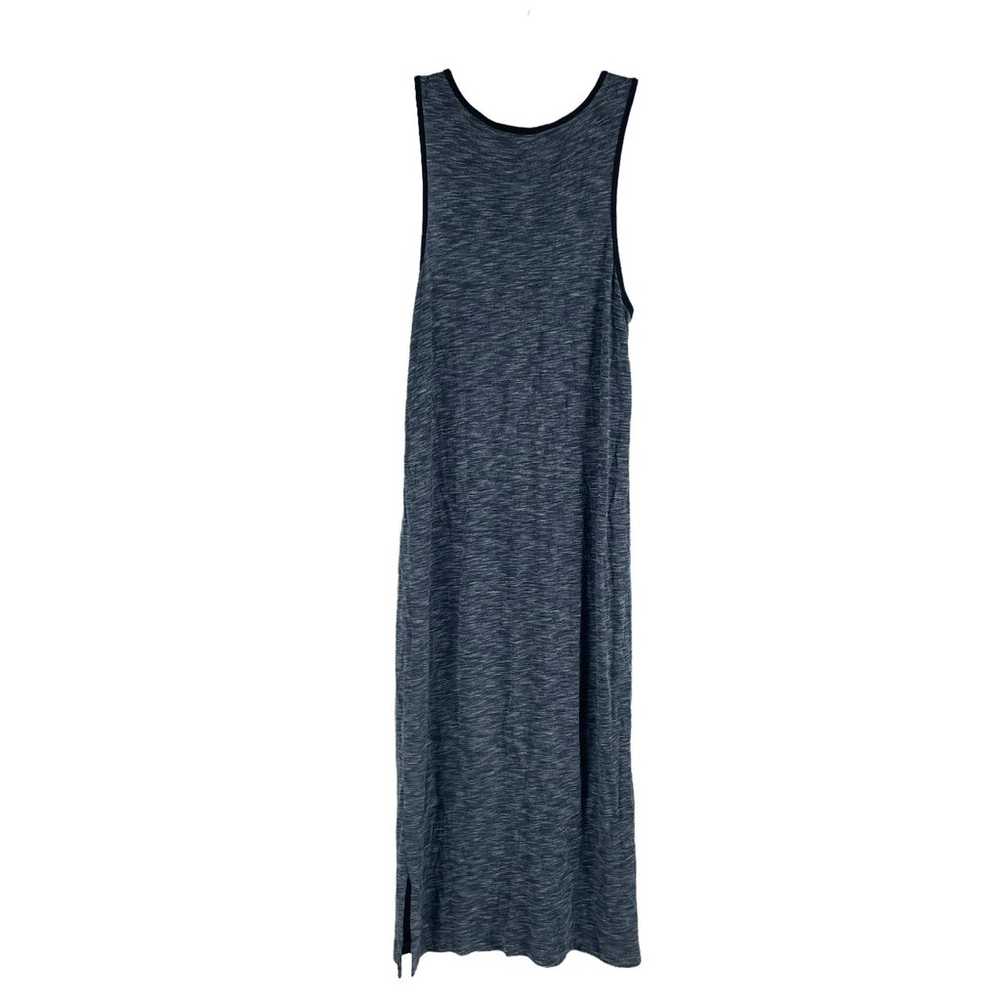 ATM Melange Henley Dress Sleeveless Midnight Stee… - image 8