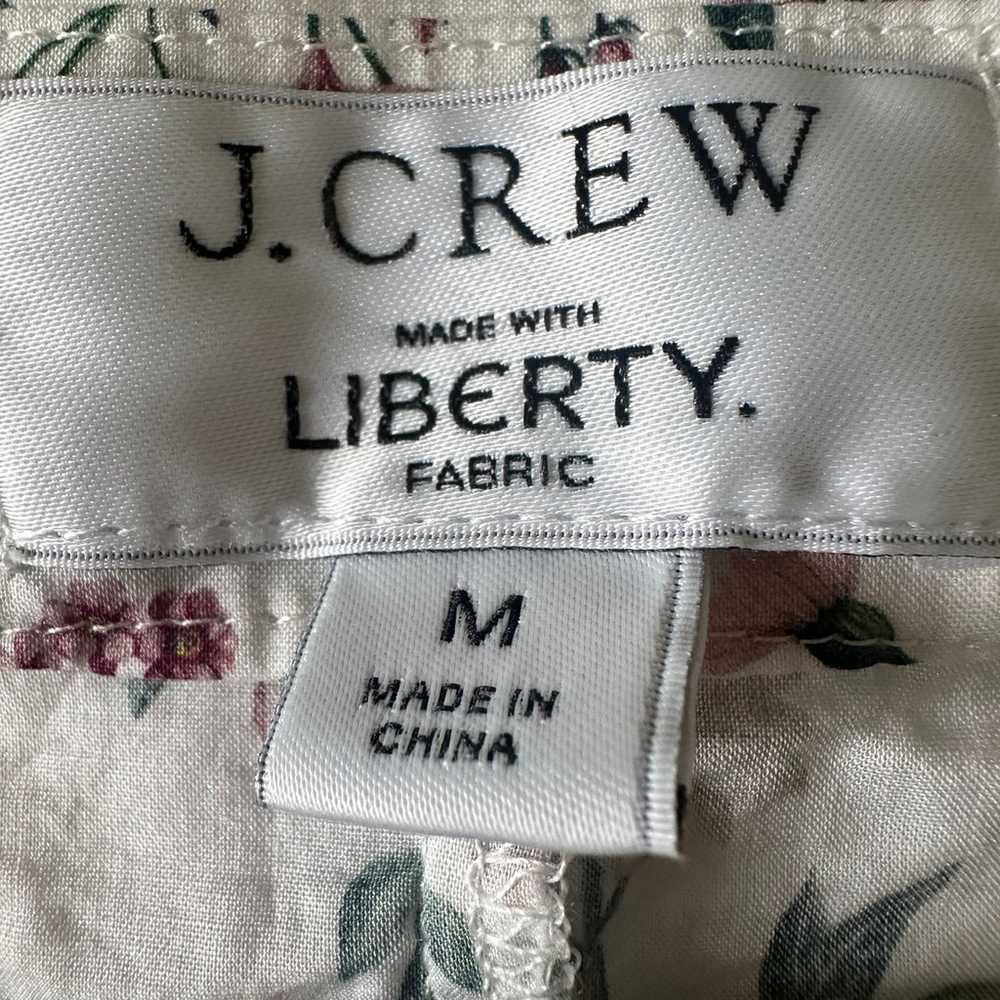 J. Crew Puff Sleeve Liberty Floral Dress - image 3