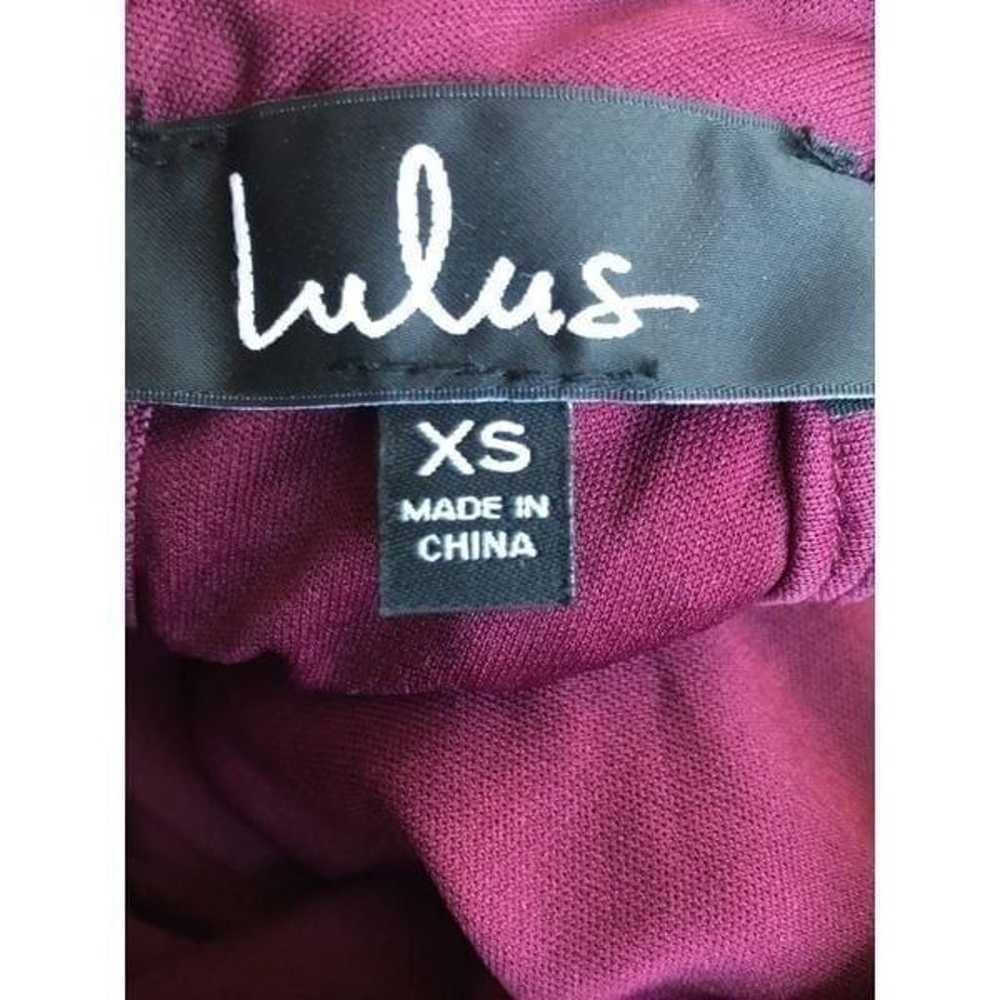 Lulus dress Dark purple size  XS…0524 - image 6