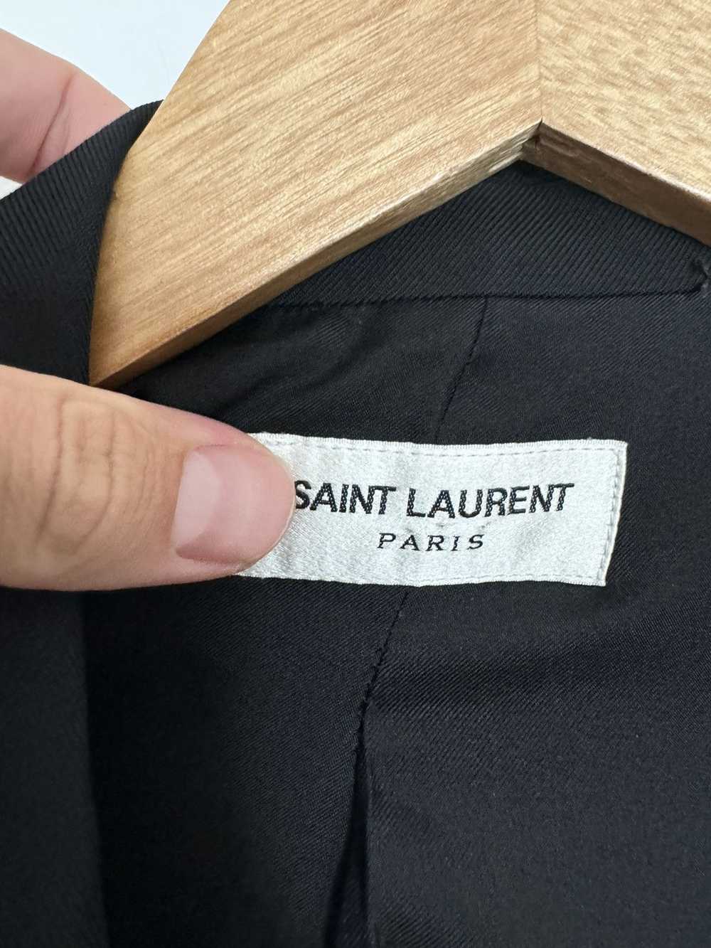 Saint Laurent Paris Notch lapel blazer - image 2