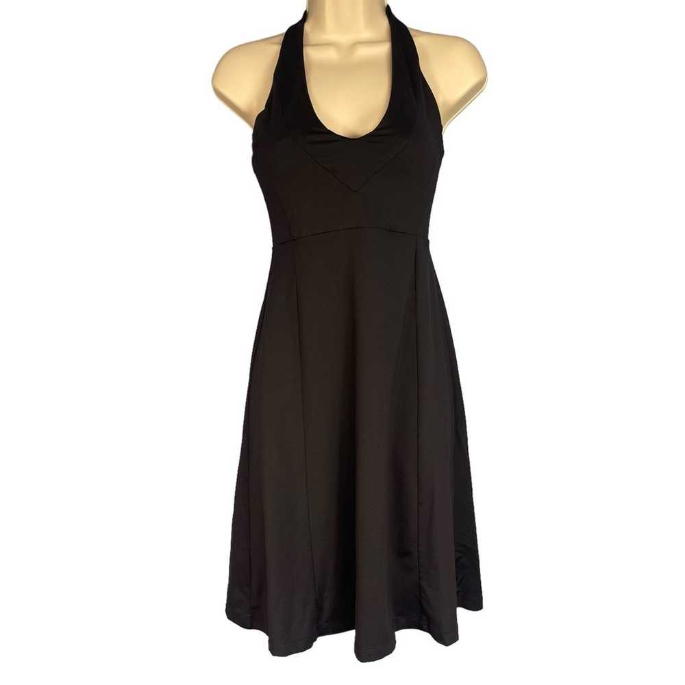 Patagonia Knit Halter Dress Black XS - image 3