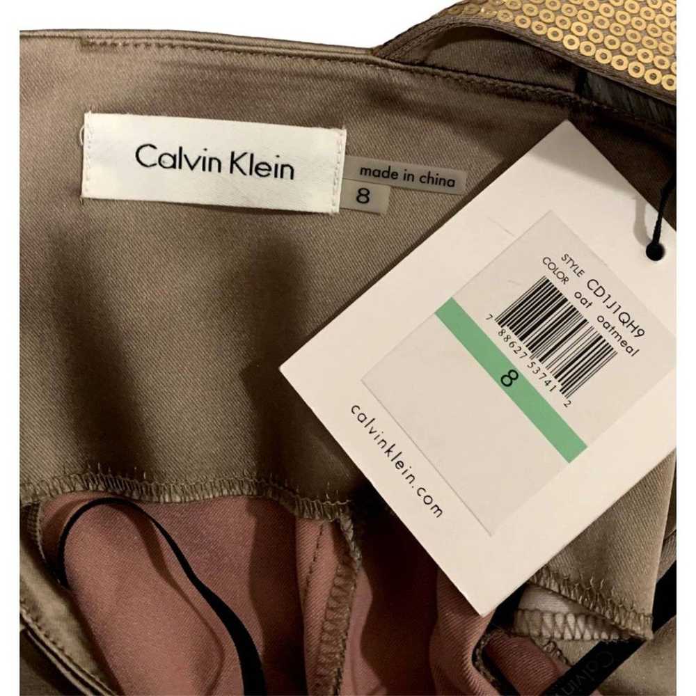 Calvin Klein | New Light Brown Halter Neck Gold S… - image 10