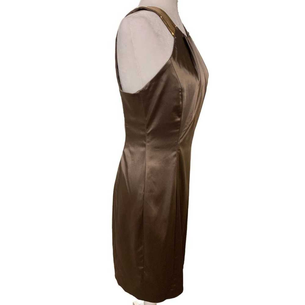 Calvin Klein | New Light Brown Halter Neck Gold S… - image 4