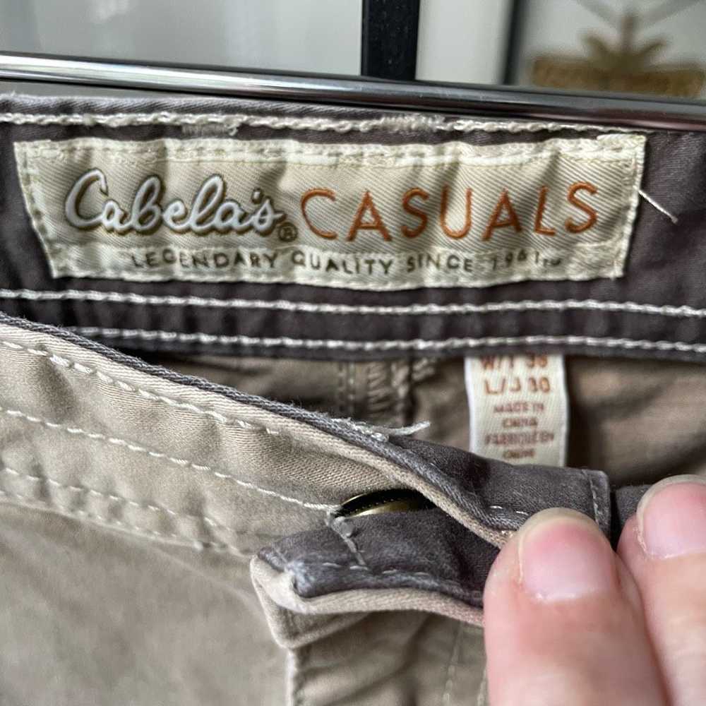 Cabelas Cabela’s Casuals Tan Khaki Pants 34 x 30 … - image 5