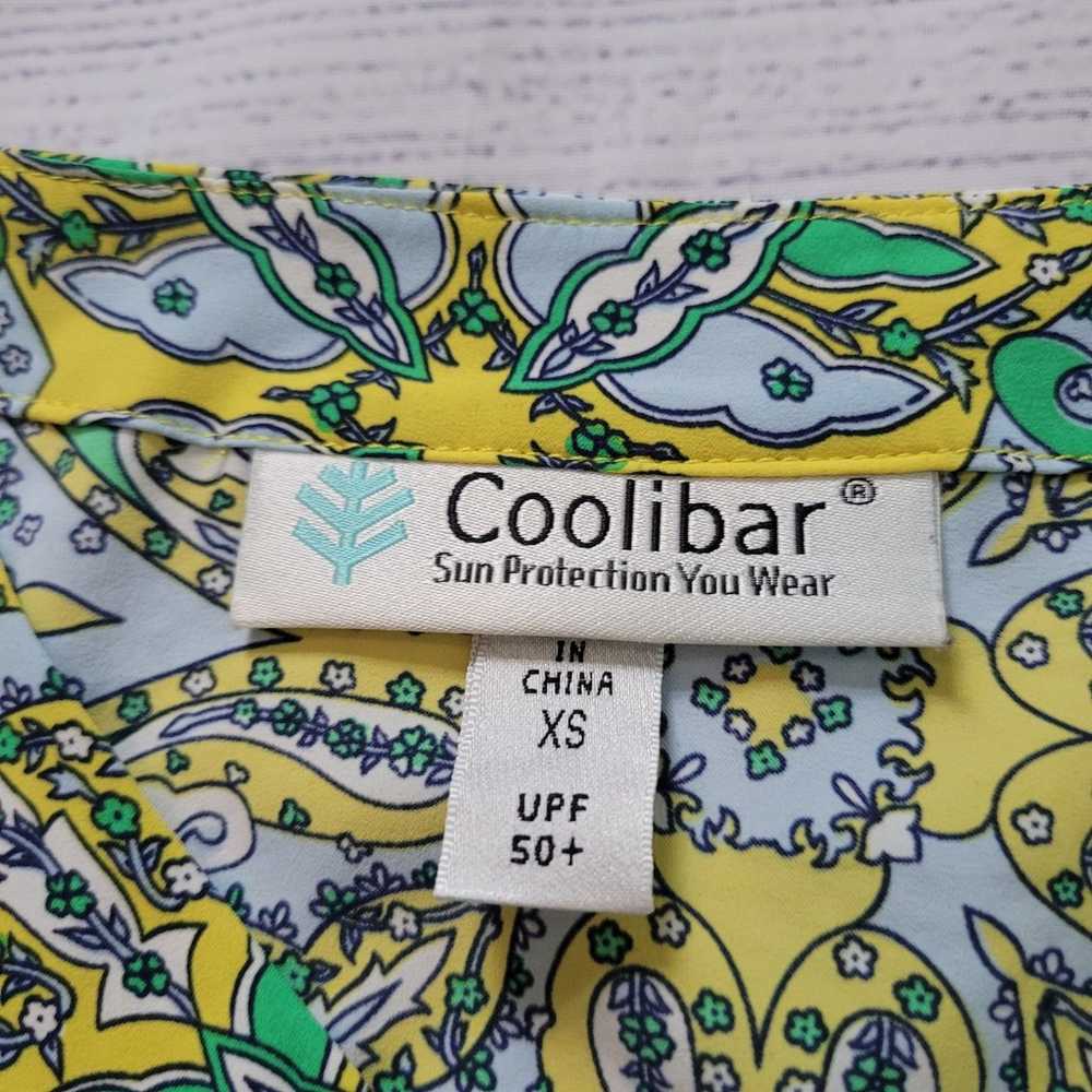 Coolibar Size XS Sun Protection UPF Sleeve Yellow… - image 12