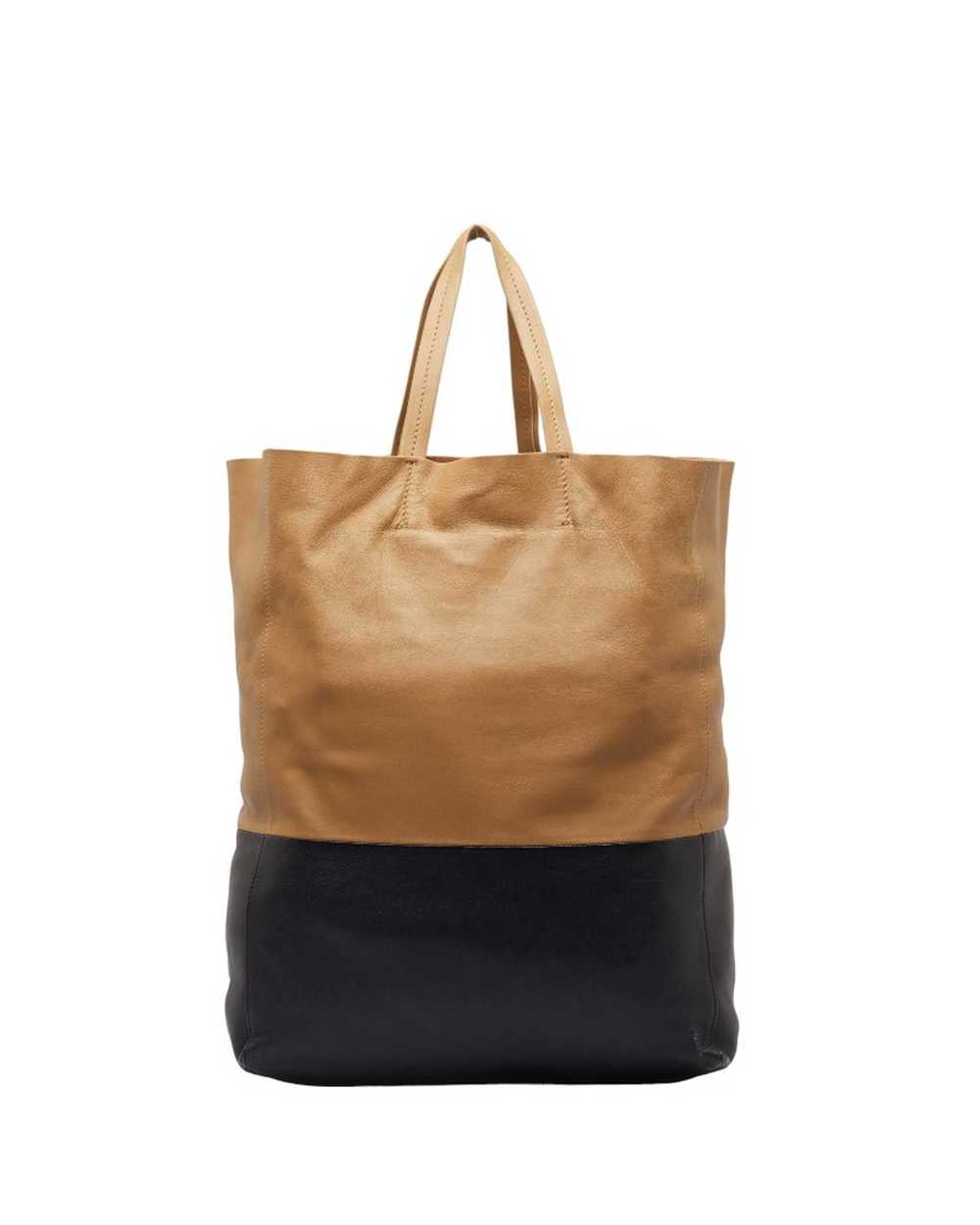 Celine Bicolor Vertical Cabas Tote Bag in Excelle… - image 3