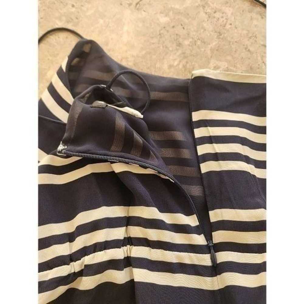J. Crew silk spaghetti strap mini striped dress s… - image 10
