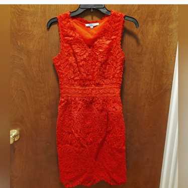 Red Antonio Melani Sheath Dress