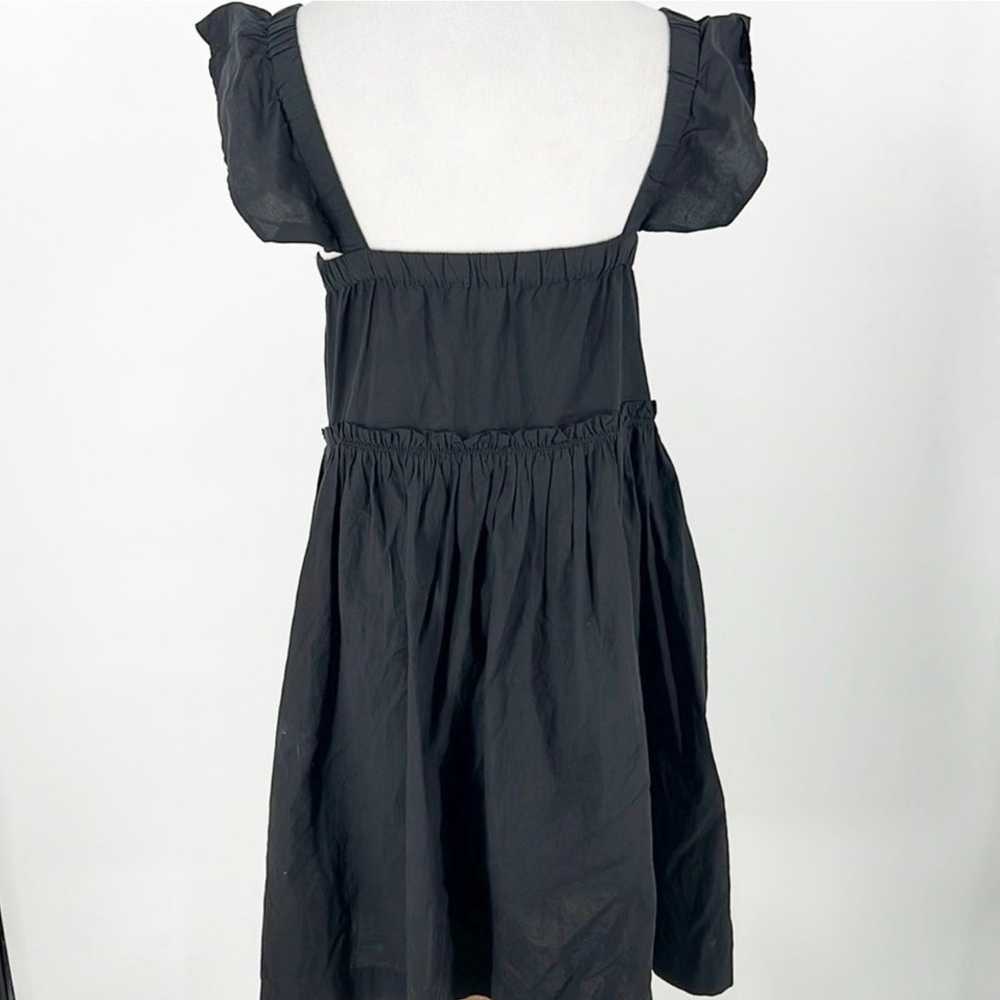 Madewell Flutter Sleeve Dress - image 4