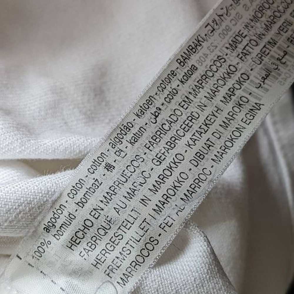 ZARA Denim Sleeveless Button Front Western Shirt … - image 10