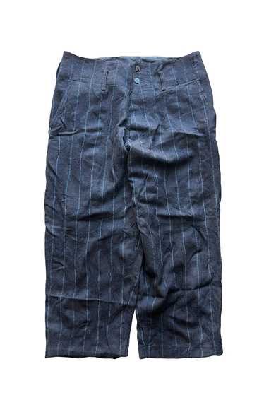 Yohji Yamamoto Pinstripe Wool Trouser