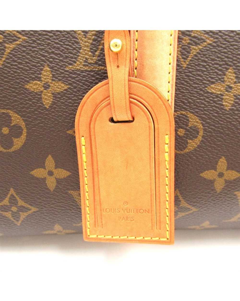 Louis Vuitton Sophisticated Brown Leather Handbag… - image 10