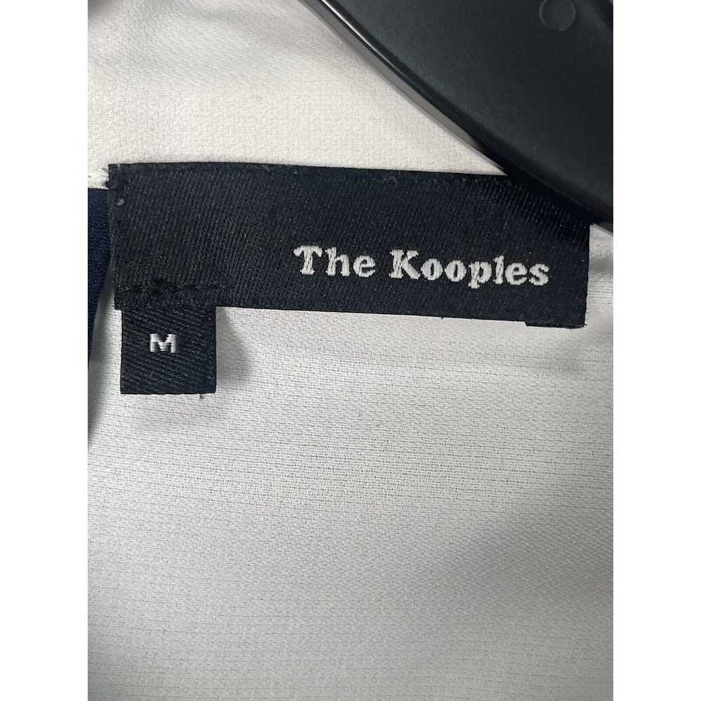 The Kooples Navy And White Collared Dress Sz Med - image 8