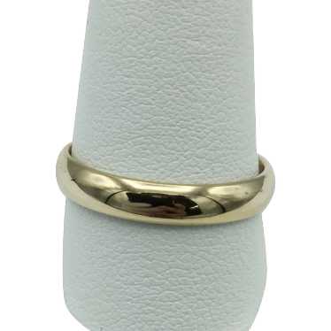 10K 4mm Gold Band - image 1