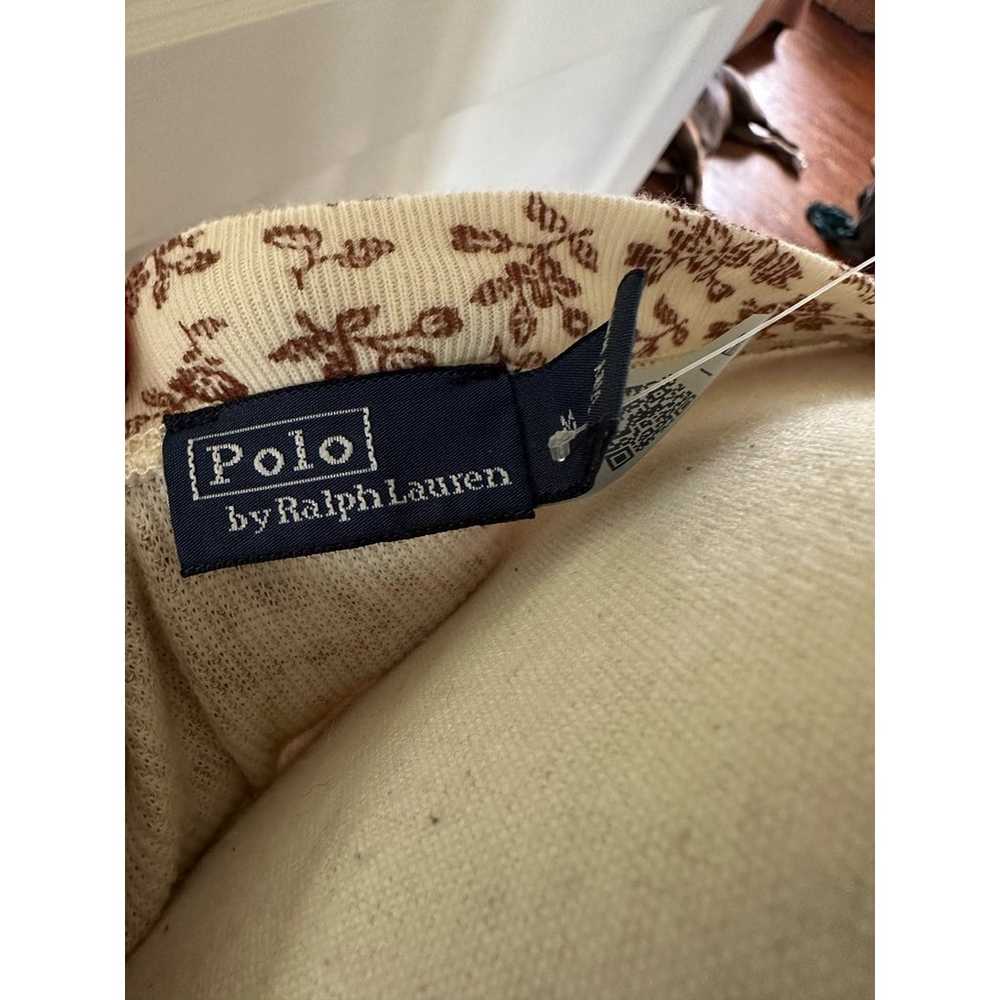 Polo Ralph Lauren Cotton Midi Dress Ditsy Brown F… - image 10