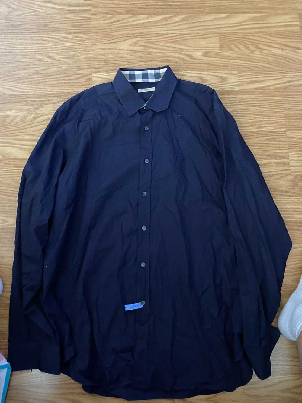 Burberry Burberry button up navy - image 1