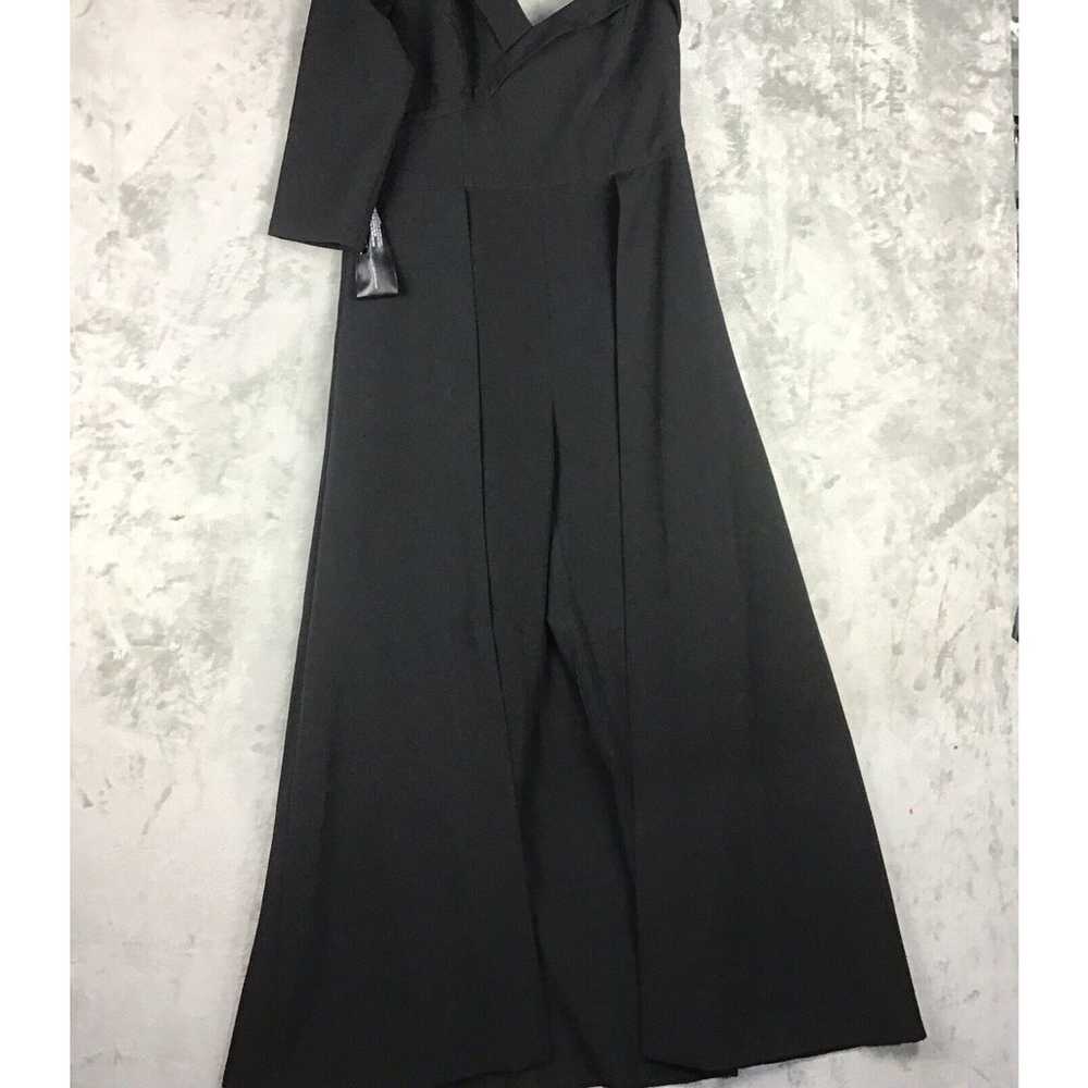 Kay Unger Womens Size 14 Black Dress Jumpsuit One… - image 12