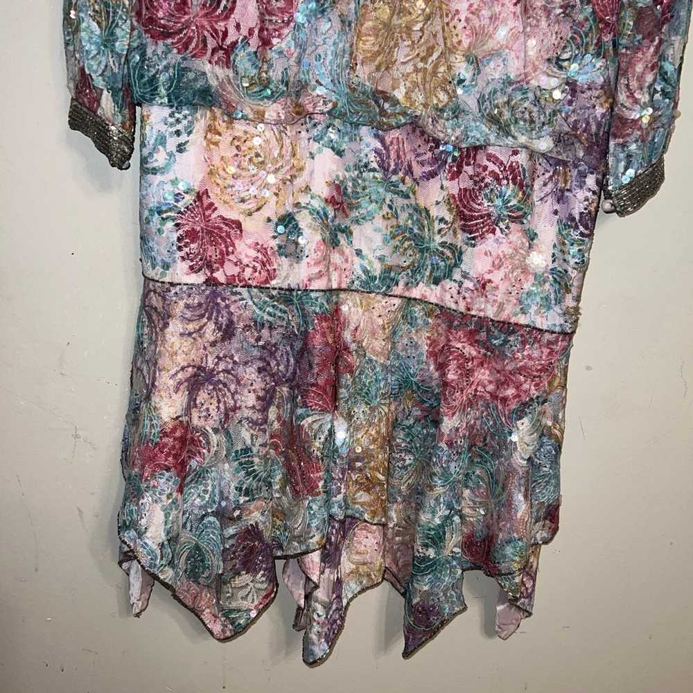 Vintage Judith Ann Creations Neiman Marcus Floral… - image 2