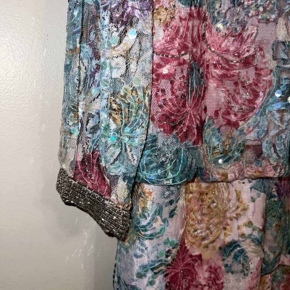 Vintage Judith Ann Creations Neiman Marcus Floral… - image 3