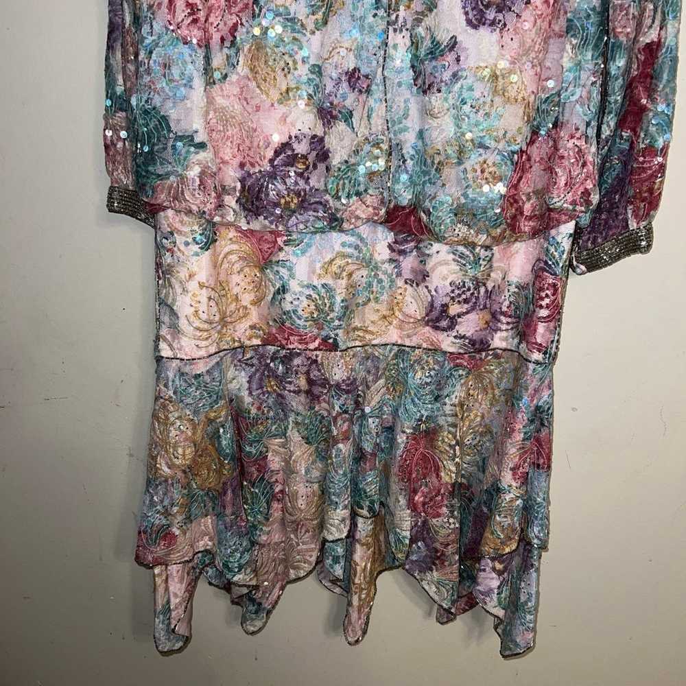 Vintage Judith Ann Creations Neiman Marcus Floral… - image 8