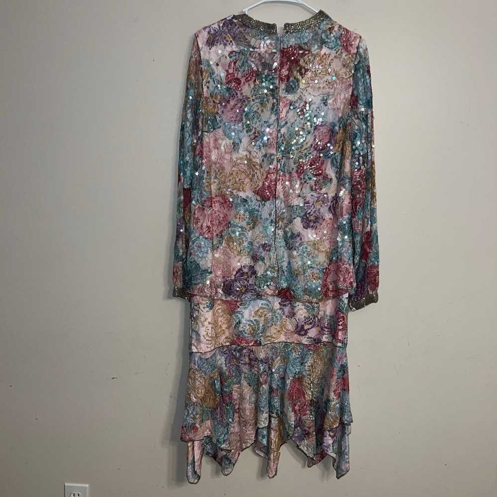 Vintage Judith Ann Creations Neiman Marcus Floral… - image 9