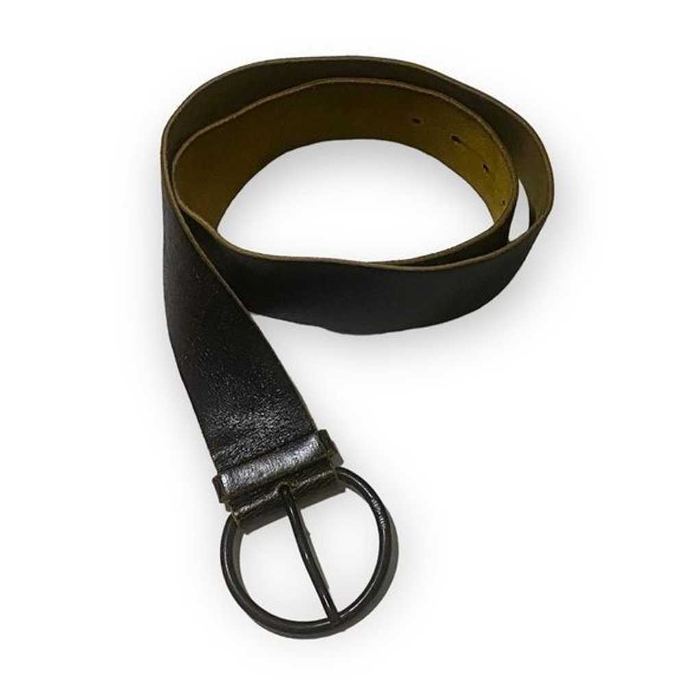 Miu Miu Miu Miu Brown Belt, Distressed Leather, W… - image 1