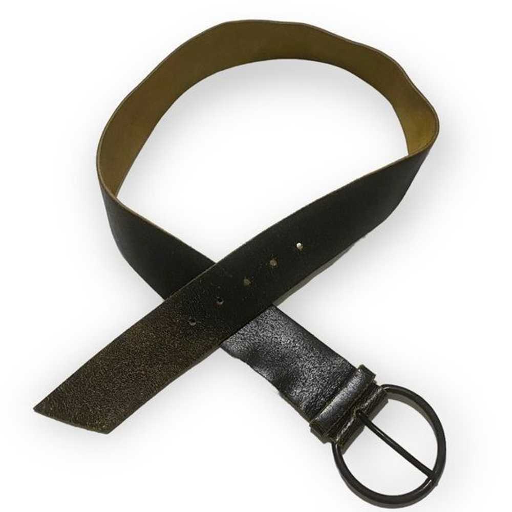 Miu Miu Miu Miu Brown Belt, Distressed Leather, W… - image 2